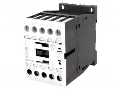 Contactor 3P 24VDC 9A NO NC foto