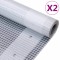 Prelate Leno, 2 buc., alb, 4x6 m, 260 g/m&sup2;