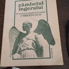 Zâmbetul îngerului-De la teoria semiotică la roman:Umberto Eco de Daniela Fulga
