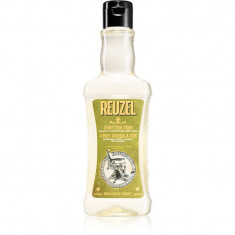 Reuzel Tea Tree șampon, balsam și gel de duș 3 în 1 pentru barbati 350 ml