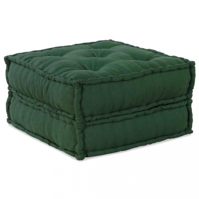 vidaXL Puf modular verde 70x70x36 țesătură 4019035 foto