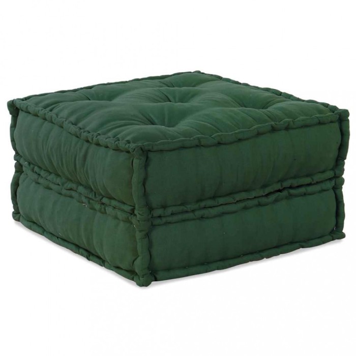 vidaXL Puf modular verde 70x70x36 țesătură 4019035