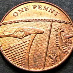Moneda 1 PENNY - ANGLIA (Marea Britanie), anul 2014 * cod 103 B = A.UNC