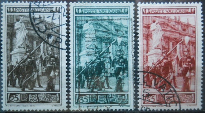 A2 1950 SERIE VATICAN