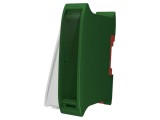 Carcasă pentru șină DIN verde 101x22.5x80.1mm