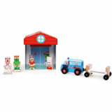 Cumpara ieftin Set de joaca, Spital cu Ambulanta si 3 figurine, Scratch