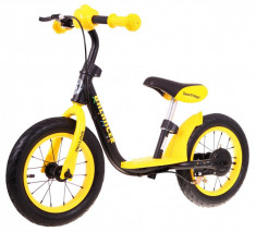 Bicicleta fara pedale, 12 inch, manere antiderapante, inaltime reglabila 34-47 cm foto