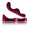 Vibrator Punctul G Ruby Glow Blush, Bordo, 17 cm, Rocks-Off