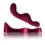 Vibrator Punctul G Ruby Glow Blush, Bordo, 17 cm, Rocks-Off