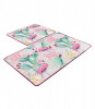 Set 2 Covorase baie Flamenco, 60 x 100 cm, 50 x 60 cm, Antiderapant, Multicolor