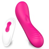 Mini Stimulator Reth, 9 Moduri Vibratii, Remote Control, Silicon, Roz, 10.6 cm, Passion Labs
