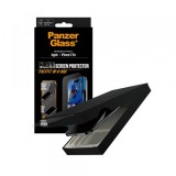 Folie de protectie Ecran PanzerGlass Ultra-Wide Fit Fastfit pentru Apple iPhone 17 Air, Sticla Securizata, Full Glue, Neagra