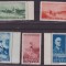 Ro-169-Romania 1938-Lp 127-100 ani Grigorescu-serie nestampilata de 5 timbre MNH