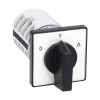 Comutator stea-triunghi 20A 5.5kW 3 poli pornire motor industrial cu came PACO rotativ IP40 48x48mm, KONCAR