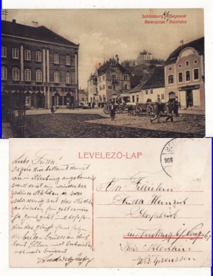 Sighisoara- Strada Baier-animata foto