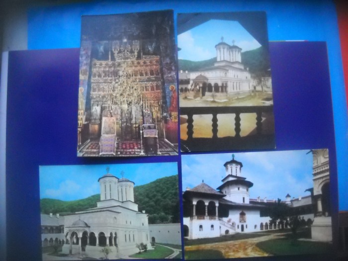HOPCT LOT 4070 -4 CARTI POSTALE-MANASTIREA HUREZ / HOREZU-JUD VALCEA-NECIRCULATE
