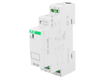 Releu Monostabil DPDT 8A IP20 pentru Instala&amp;Aring;&amp;pound;ii de Impulsuri foto