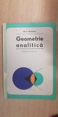 myh 33s - Manual matematica - Geometrie - cls 11 - ed 1979 - piesa de colectie foto