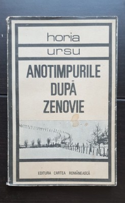 Anotimpurile după Zenovie - Horia Ursu foto