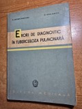 medicina - erori de diagnostic in tubercoleza pulmonara - din anul 1960