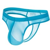 Chiloti Jockstrap Barbati JockMail Push Up Brazilieni Transparenti Talie Joasa, Bleumarin, Orange, Rose, L, M, XL, XXL