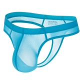 Chiloti Jockstrap Barbati JockMail Push Up Brazilieni Transparenti Talie Joasa, Alb, Bleumarin, Orange, Rose, L, M, XL, XXL