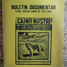 Buletin documentar. Clubul raselor canine de talie mare, nr. 4, 1938