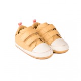 Pantofi Unisex Bibi Afeto Joy Nude cu Velcro 22 EU, Crem, BIBI Shoes