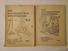 Din documentele rezistenței nr. 4 + nr. 8 (1992-1993, Arhiva Asociației foștilor deținuți politici din Rom&amp;acirc;nia) foto