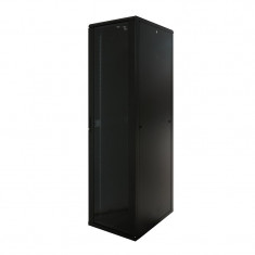 CABINET 19&amp;quot; LOGILINK 22U, Dulap, Asamblat, Black, 1144 (h) x 800 (w) x 1000 (d) foto