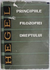 Principiile filozofiei dreptului ? Hegel (cateva sublinieri, supracoperta putin uzata) foto