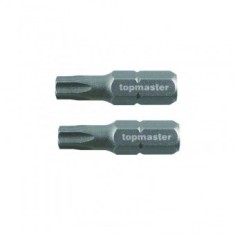 Set 2 biti torx Topmaster 330358, T25, prindere hexagon 1/4&quot;, magnetici