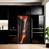 Folie imprimata color pentru decor Frigider, dimensiune 200 x 90cm, model: AVX-FR19, AVEX