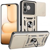 Husa pentru Honor 600 Lite, Techsuit, CamShield, Aurie