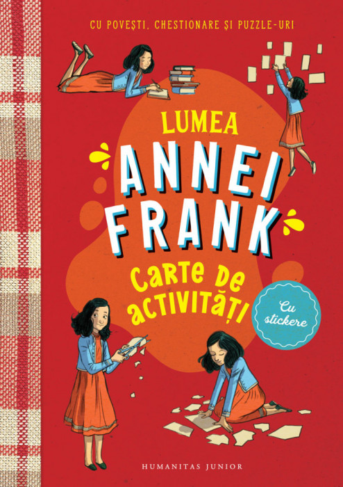 Lumea Annei Frank. Carte De Activitati, Menno Metselaar - Editura Humanitas