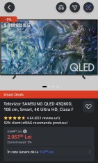 Vand TV Samsung foto
