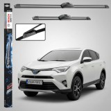 Cumpara ieftin Ștergătoare Parbriz Toyota RAV4 IV 2012-2018 | Set Față 650mm + 400mm Aerotwin Retrofit AR653S | Bosch