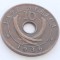 323. Moneda Africa de Est 10 cents 1936 ( monetaria Heaton - H)