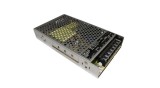 GLP MFS-150-12-HC, GLP: 12V/12.5A/150W tokozott t&aacute;pegys&eacute;g, PFC, Uin = 85-305VAC / 120-430VDC, Fed&eacute;l a sorkapocshoz