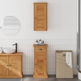 VidaXL Set de mobilier pentru baie VIGO 2 pcs Marou și Marou miere 3328537