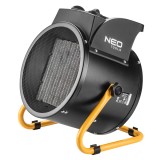 Aeroterma electrica ceramica NEO 5kW 380V cu termostat pentru atelier, debit aer 588m3/h, PTC