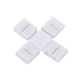 Conector X de 10mm pentru benzi RGB SMD5050 5630-Conținutul pachetului 1 Bucată