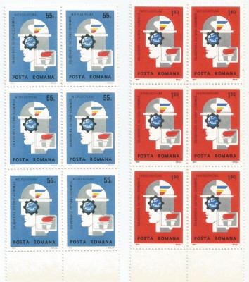 Romania, LP 699/1969, Colaborarea Cult.-Ec. Intereuropeana, bloc de 6, MNH foto