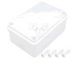Carcasă Universală ABS Polistiren Albă 80x120x50 mm
