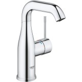 Baterie lavoar Grohe Essence 23798001, marimea M, 3/8&amp;#039;&amp;#039;, pivotanta, ventil push, crom