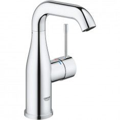 Baterie lavoar Grohe Essence 23798001, marimea M, 3/8&#039;&#039;, pivotanta, ventil push, crom