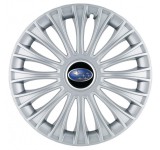 Cumpara ieftin Set 4 capace roti pentru Subaru, model Dino Gray, R15, Autohelix MSA