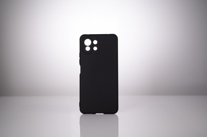 Husa Xiaomi Mi 11 Lite 5G Spacer, negru, grosime 1.5mm, material flexibil TPU &quot;SPPC-XI-MI-11L5G-TPU&quot;