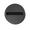 Baza rotunda pentru spot LED T3, negru