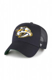 47brand șapcă NHL Nashville Predators culoarea bleumarin, cu imprimeu H-BRANS30CTP-NY, 47 Brand